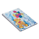 KidsArt for CHOC - Bear with Balloons Notebook ノートブック (右側)
