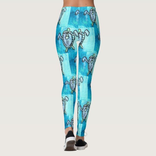 KidsArt for CHOC - Sea Turtle レギンス (裏面)