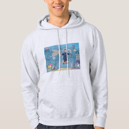 KidsArt for CHOC - Underwater Explorer パーカ (正面)