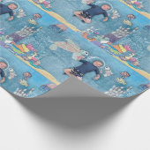 KidsArt for CHOC - Underwater Explorer ラッピングペーパー (角)