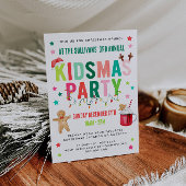 Kidsmas Christmas Party Invitation 招待状
