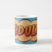 KIDULT – 大人で子供のハート – 漫画 コーヒーマグカップ (中央)