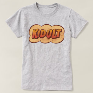 KIDULT – 大人で子供のハート – 漫画 Tシャツ