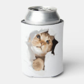 Kiekeboo cat 缶クーラー (缶正面)