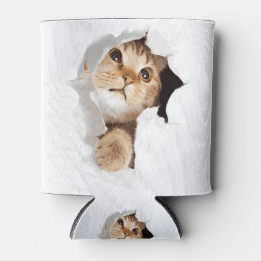 Kiekeboo cat 缶クーラー (正面)