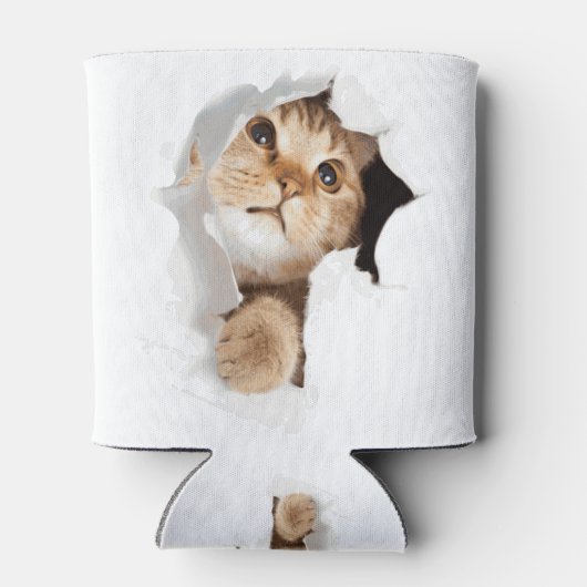 Kiekeboo cat 缶クーラー (裏面)