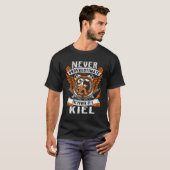 KIEL – 決して過小評価パーソナライズされたしない Tシャツ (正面フル)