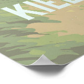 Kielder Forest Mountain Biking Travel Poster ポスター (角)