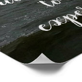 Kierkegaard Life Quote ポスター (角)