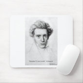 Kierkegaard "Love Yourself"愛引用文ギフトなど マウスパッド (マウス)