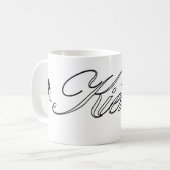 Kierra コーヒーマグカップ (正面左)