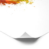 Kiev skyline in watercolor フォトプリント (角)