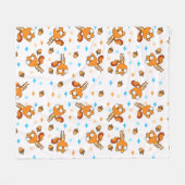 Kiff!  フリースブランケット (正面(横))