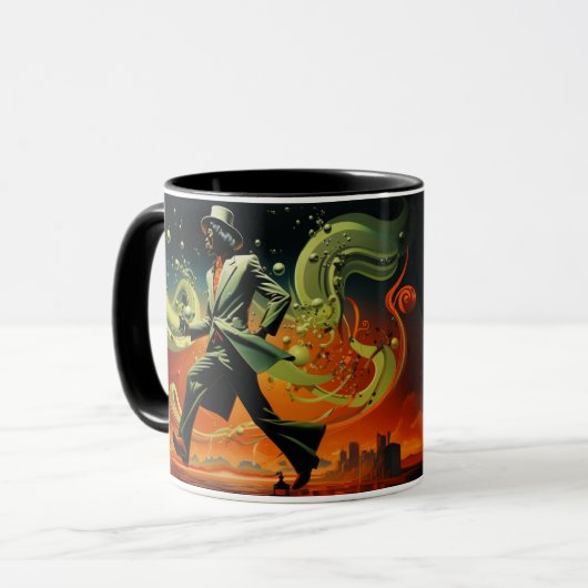Kiff kreyollywood Mug マグカップ (正面左)