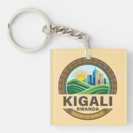 Kigali Rwanda Africa キーホルダー