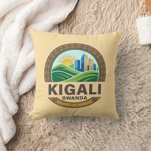 Kigali Rwanda Africa クッション (ブランケット)