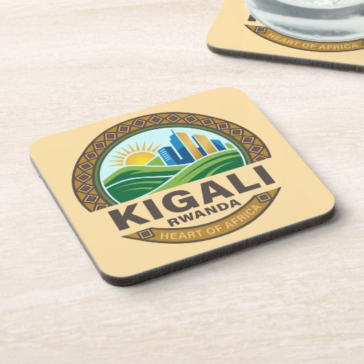 Kigali Rwanda Africa コースター (左側)