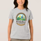 Kigali Rwanda Africa トライブレンドＴシャツ (正面)