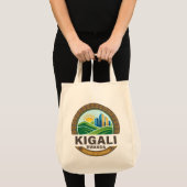 Kigali Rwanda Africa トートバッグ (正面(商品))