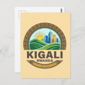 Kigali Rwanda Africa ポストカード (正面/裏面)