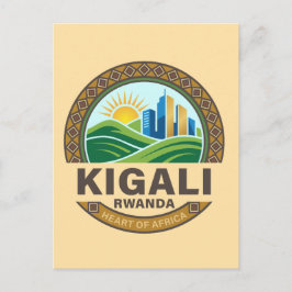 Kigali Rwanda Africa ポストカード