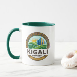 Kigali Rwanda Africa マグカップ