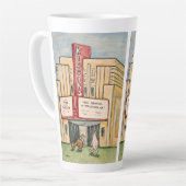 Kiggins Theater Vancouver WA カフェラテマグ (左アングル)