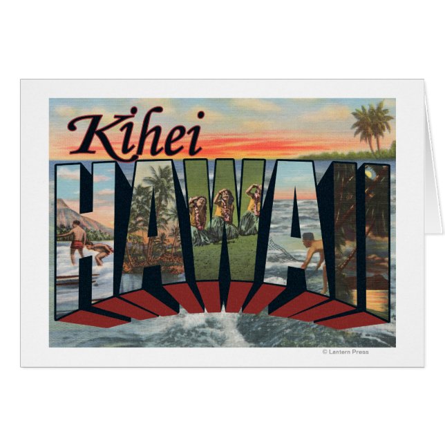 Kihei, HawaiiLarge Letter ScenesKihei, HI (正面横)