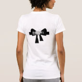 Kiki Momoの飛んでいるなハート Tシャツ (裏面)