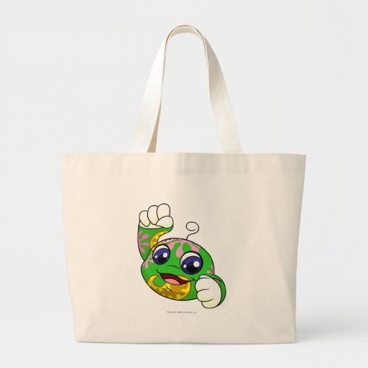 Kikoのディスコ ラージトートバッグ (正面)