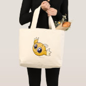 Kikoの黄色 ラージトートバッグ (正面(商品))