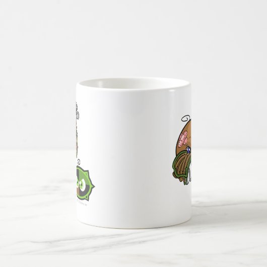 Kiko湖のチーム大尉1 コーヒーマグカップ (中央)