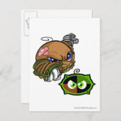 Kiko湖のチーム大尉1 ポストカード (正面/裏面)