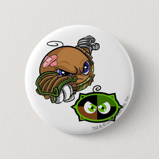 Kiko湖のチーム大尉1 缶バッジ (正面)