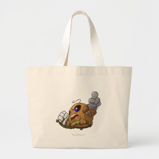 Kiko湖のチーム大尉2 ラージトートバッグ (正面)