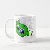 Kiko湖を通ってswishing緑のKiko コーヒーマグカップ (左)