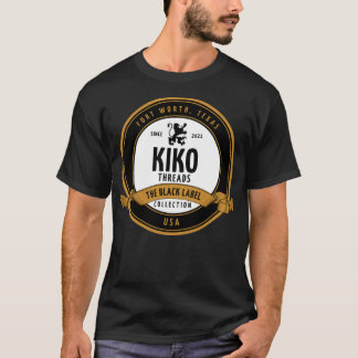 Kiko Thread's Black Labelコレクション Tシャツ