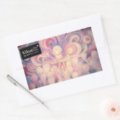 Kikuo Music Radio / Hoshi-kun DJ Sticker 長方形シール (封筒)