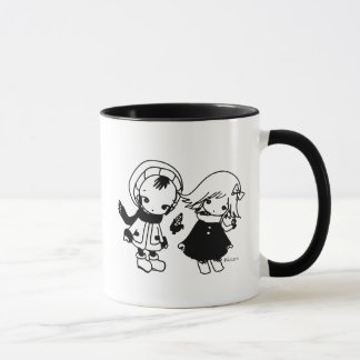 Kikuo Music Radio / Hoshi-kun Tsuki-chan Mug マグカップ