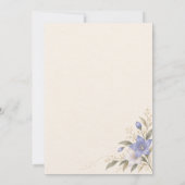Kikyo Wedding Invitation 招待状 (裏面)