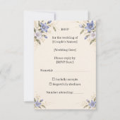 Kikyo Wedding RSVP Card (正面)