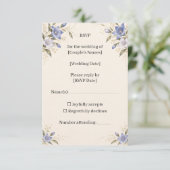 Kikyo Wedding RSVP Card (スタンド正面)