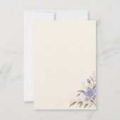 Kikyo Wedding RSVP Card (裏面)
