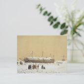 Kilの前の氷の中に浮遊電池ラトナンテ ポストカード (スタンド正面)