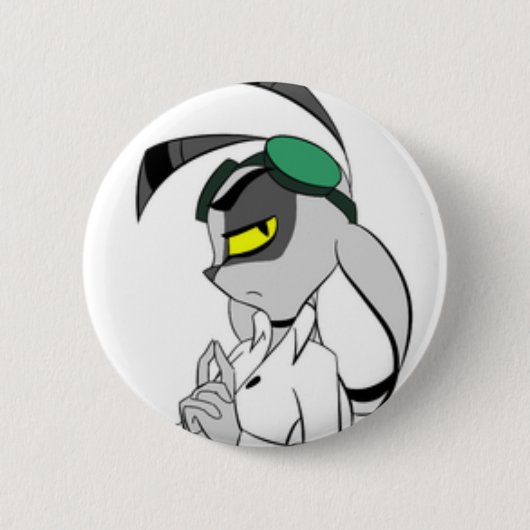 Kila気色悪いボタン 缶バッジ (正面)