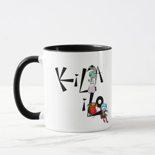 KiLA iLO ロゴ マグカップ (左)