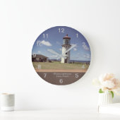 Kilaueaの灯台 ラージ壁時計 (ホーム)