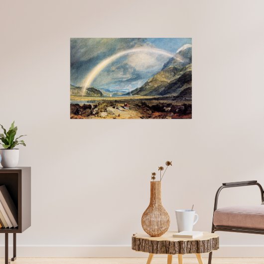 Kilchern Castle by J.M.W. Turner, ポスター (リビング3)