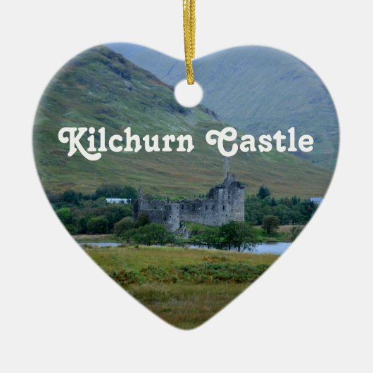 Kilchurnの城 セラミックオーナメント (正面)