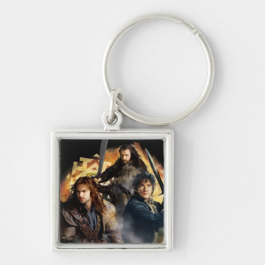 KILI、BILBO BAGGINS™、THORIN OAKENSHIELD™ Art キーホルダー (正面)